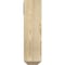 Ekena Millwork Westlake Craftsman Rough Sawn Bracket w/ Offset Brace, Douglas Fir, 6"W x 18"D x 22"H BKT0604X18X22WTL04RDF - alternate 3